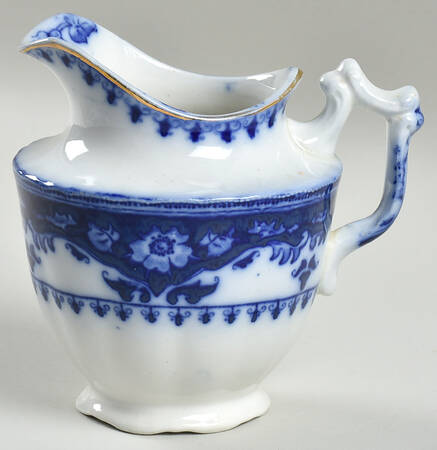 Crumlin (Flow Blue) Creamer