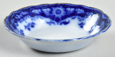 Crumlin (Flow Blue) Fruit/Dessert (Sauce) Bowl