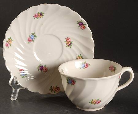 Devonshire Flat Cup & Saucer Set