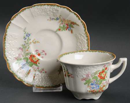 Devon Flat Cup & Saucer Set