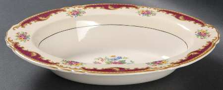 Dorothy 9" Oval Vegetable Bowl