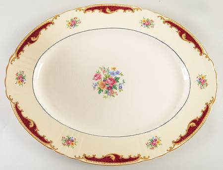 Dorothy 16" Oval Serving Platter