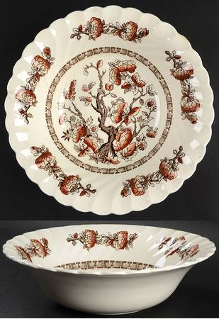 Dynasty (Swirled) 8" Round Vegetable Bowl