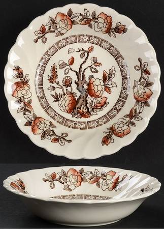 Dynasty (Swirled) Fruit/Dessert (Sauce) Bowl