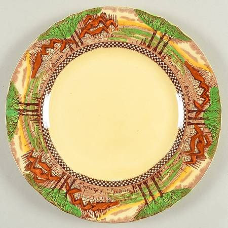 England's Countryside (No Trim) Salad Plate