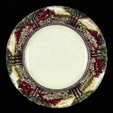 England's Countryside (No Trim) Luncheon Plate