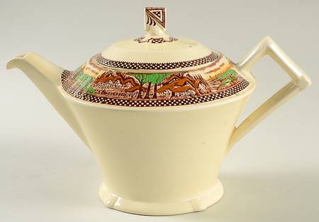England's Countryside (No Trim) Teapot & Lid