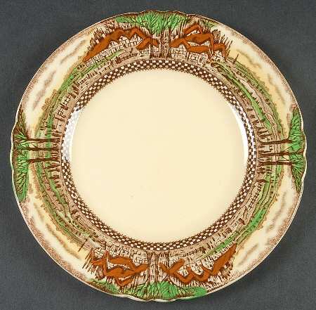 England's Countryside (No Trim) Bread & Butter Plate