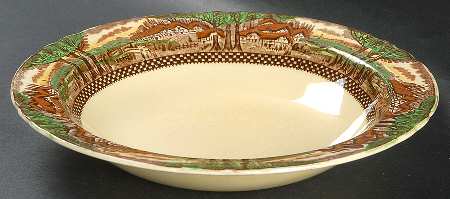 England's Countryside (No Trim) Rim Soup Bowl