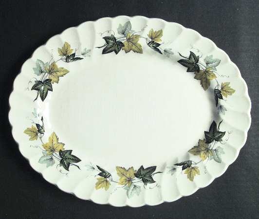 Evergreen 12" Oval Serving Platter