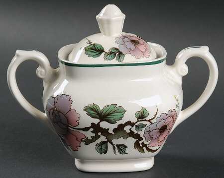 Exotic Garden Sugar Bowl & Lid