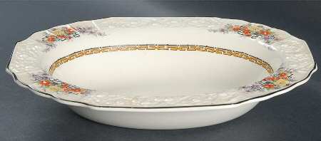 F2832 9" Oval Vegetable Bowl