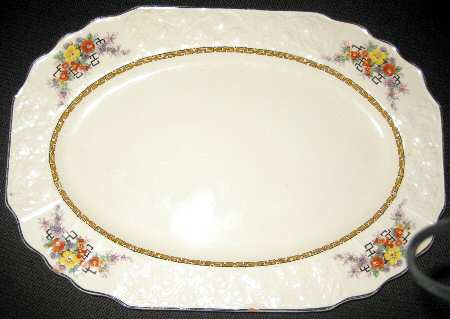 F2832 12" Oval Serving Platter