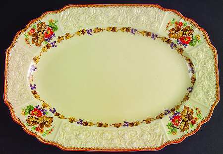 FH2909 12" Oval Serving Platter