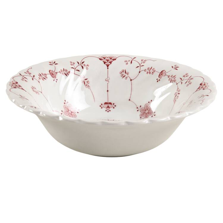 Finlandia Pink 8" Round Vegetable Bowl