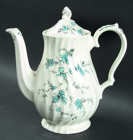 Forget Me Not Coffee Pot & Lid