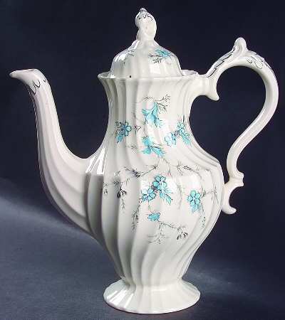 Forget Me Not Coffee Pot & Lid
