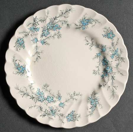 Forget Me Not Bread & Butter Plate