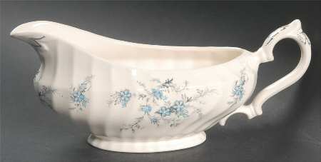 Forget Me Not Gravy Boat
