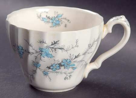 Forget Me Not Flat Cup