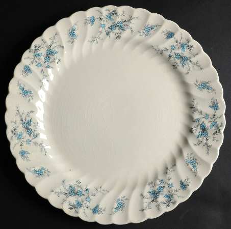 Forget Me Not 13" Chop Plate (Round Platter)