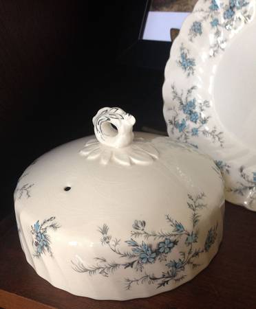 Forget Me Not Lid for Round Butter