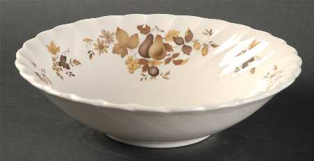 Golden Fruit Coupe Cereal Bowl