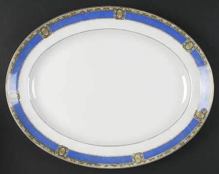 The Hatherton 14" Oval Serving Platter