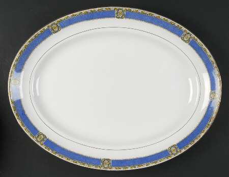 The Hatherton 16" Oval Serving Platter