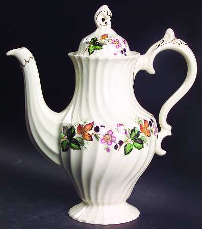 Hedgerow Coffee Pot & Lid