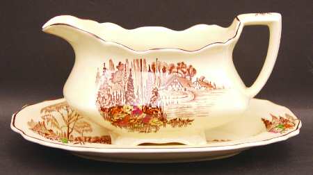 Homeland Gravy Boat & Underplate/Relish