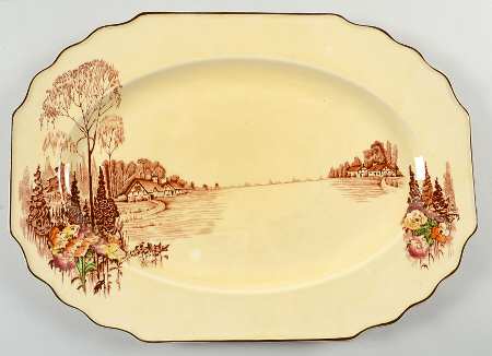 Homeland 14" Oval Serving Platter