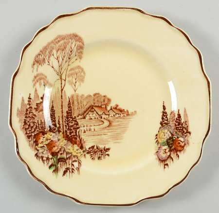 Homeland Square Bread & Butter Plate