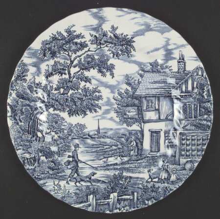 Hunter Blue (No Trim) by Myott Staffordshire