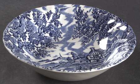 Hunter Blue (No Trim) Coupe Cereal Bowl