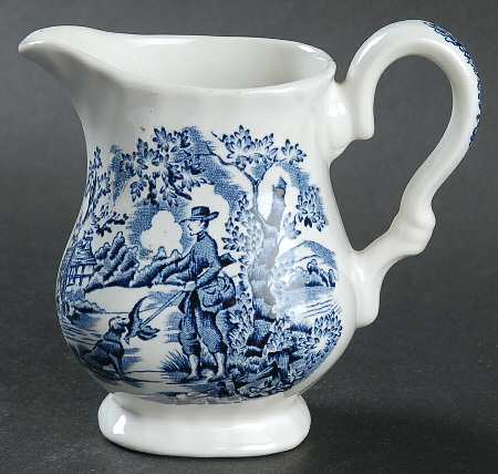 Hunter Blue (No Trim) Creamer