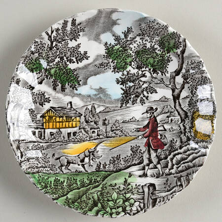 The Hunter Multicolor Saucer
