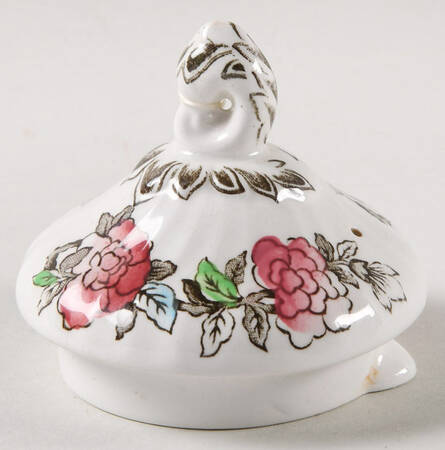 Indian Tree (No#, No Green Border, White Back) Lid for Coffee Pot