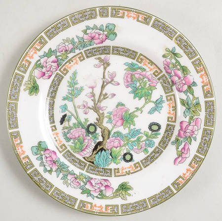 Indian Tree (Smooth, White) Bread & Butter Plate