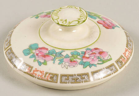 Indian Tree Lid for Sugar Bowl