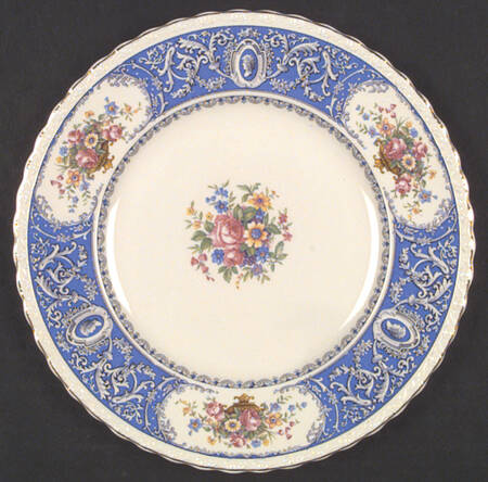 Kensington Blue Luncheon Plate