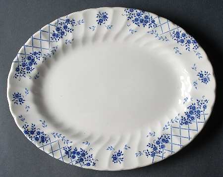 Lattice 12" Oval Serving Platter