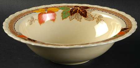Leaflet Rim Cereal Bowl
