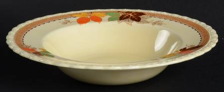 Leaflet Rim Soup Bowl