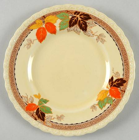 Leaflet Bread & Butter Plate