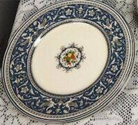 Medici Cobalt Blue Salad Plate