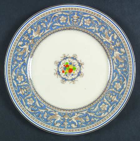 Medici Sky Blue Luncheon Plate