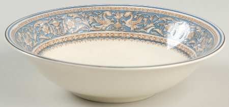 Medici Sky Blue Coupe Cereal Bowl