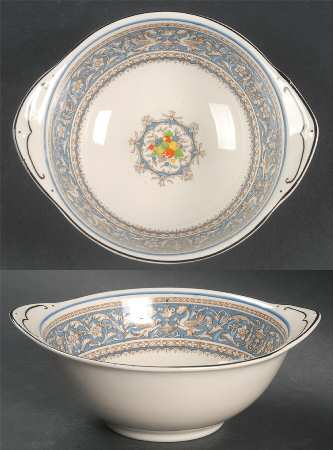 Medici Sky Blue Lugged Cereal Bowl