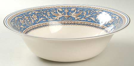 Medici Sky Blue 8" Round Vegetable Bowl
